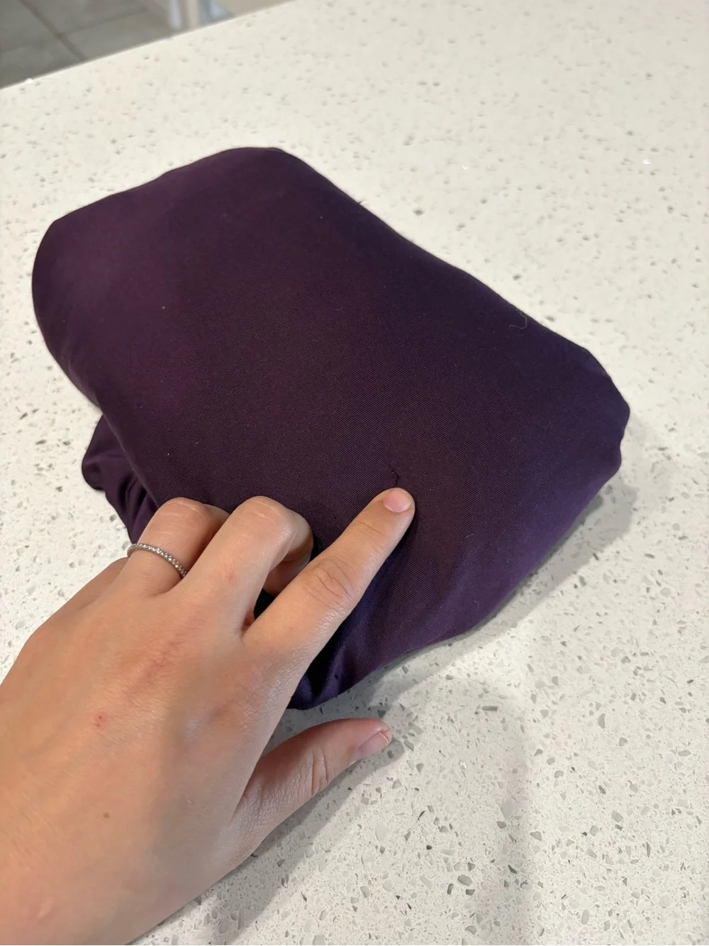 (2)Sheex KING SIZE Pillow Cover Deep Purple